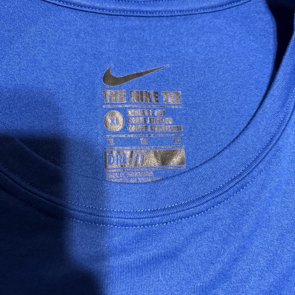 Nike Dri-FIT Blue Perfect Game Baseball Tee Size XL - Picture 2 of 2